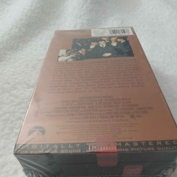 The Godfather Part 2 VHS New(sealed) - Picture 4 of 8